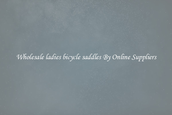 Wholesale ladies bicycle saddles By Online Suppliers